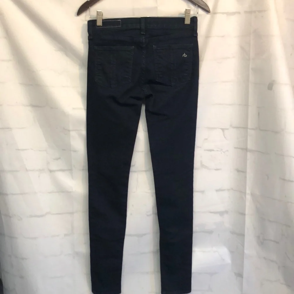 Rag & Bone Legging Jeans in Midnight Size 25